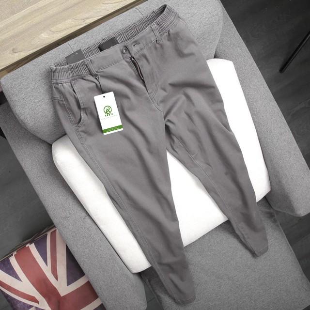 Quần Kaki Nam Đẹp Dáng Hàn Lưng Thun Tiện Dụng Form Slim Fit Cực Đẹp QK045