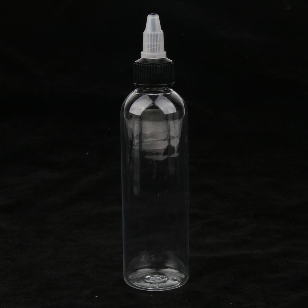 Hot 100PCs 120ml Cap Clear Bottles for Ink Pigment Bottle Supply