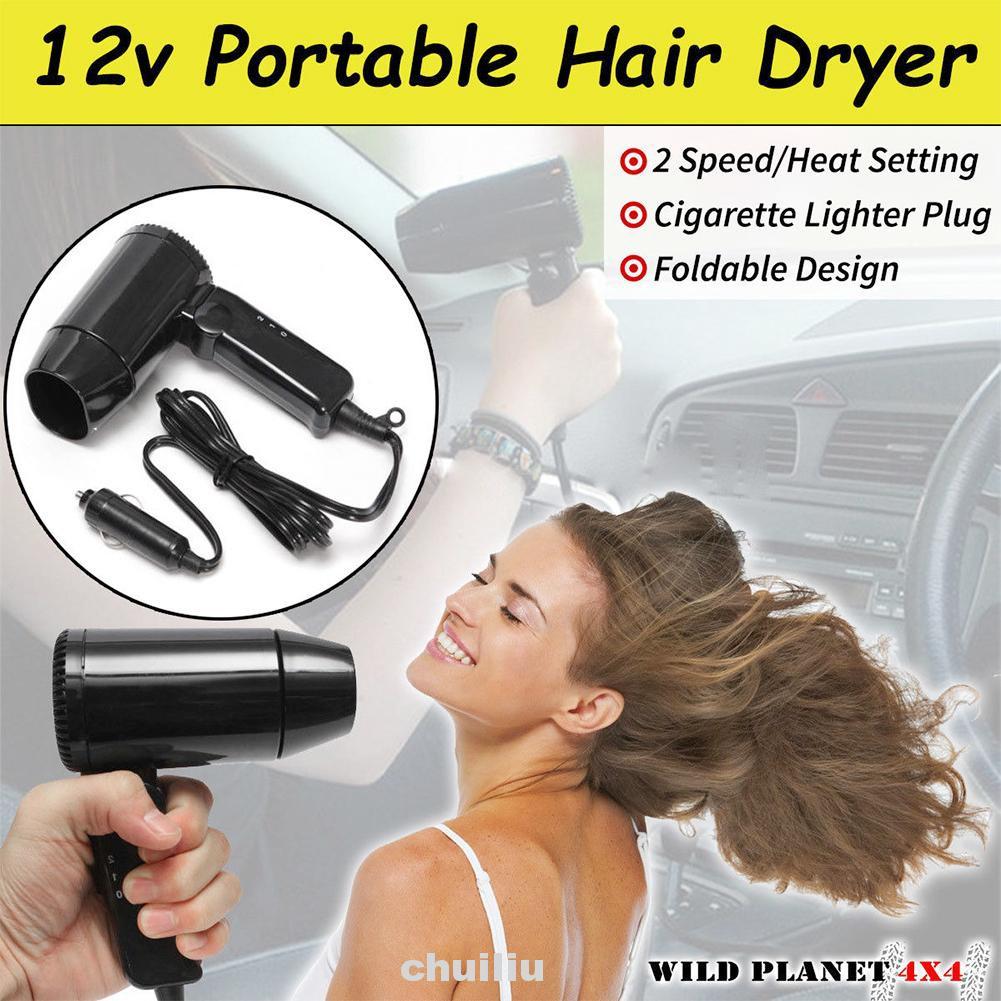 Máy Sấy Tóc Di Động Cho Xe Hơi 12v
