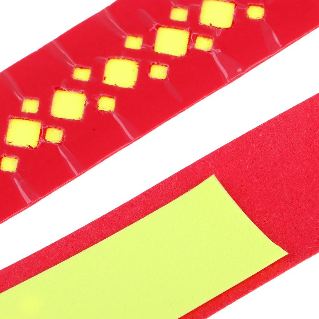 2xAnti Slip Racket Tennis Badminton Absorb Sweat Grip Tape Red