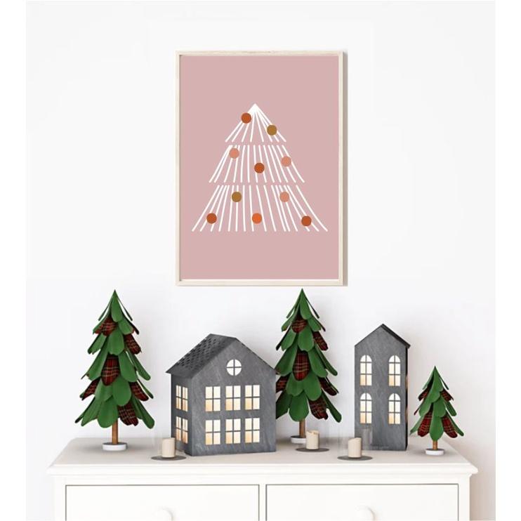 TRANH TREO TƯỜNG VINTAGE GIÁNG SINH 03