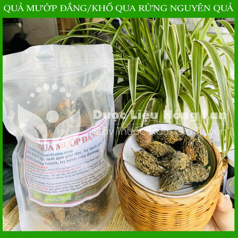 ✅ 1kg Trái khổ qua (Mướp đắng) rừng nguyên quả khô sạch