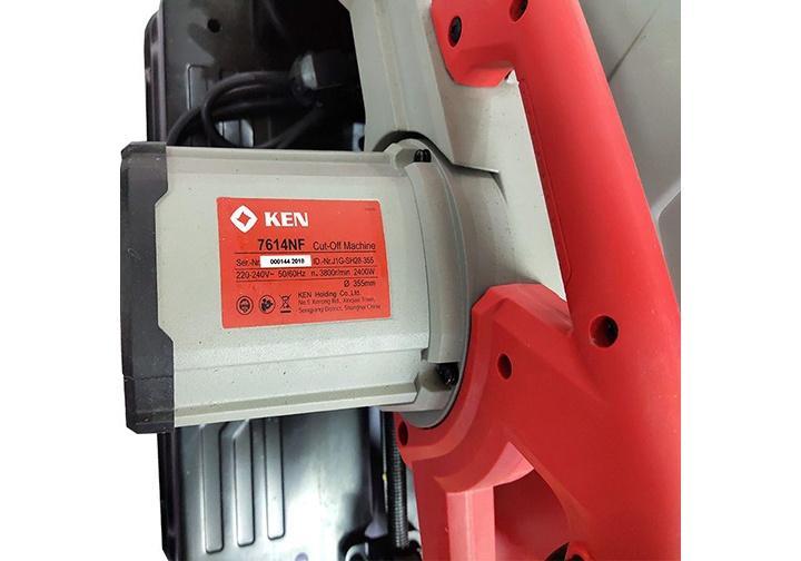 MÁY CẮT SẮT 2400W 355MM 7614NF KEN  - HÀNG CHÍNH HÃNG
