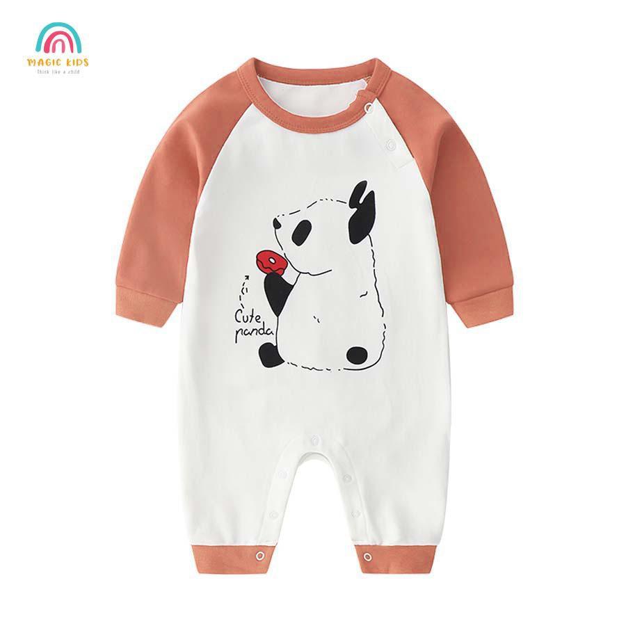 Bộ body dài tay in họa tiết hình thú đáng yêu BL20011 - MAGICKIDS