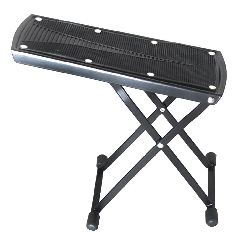 Sunnimix Điều Chỉnh Gấp Đàn Guitar Còn Lại Chân Không Trượt Di Động Đàn Guitar Để Chân