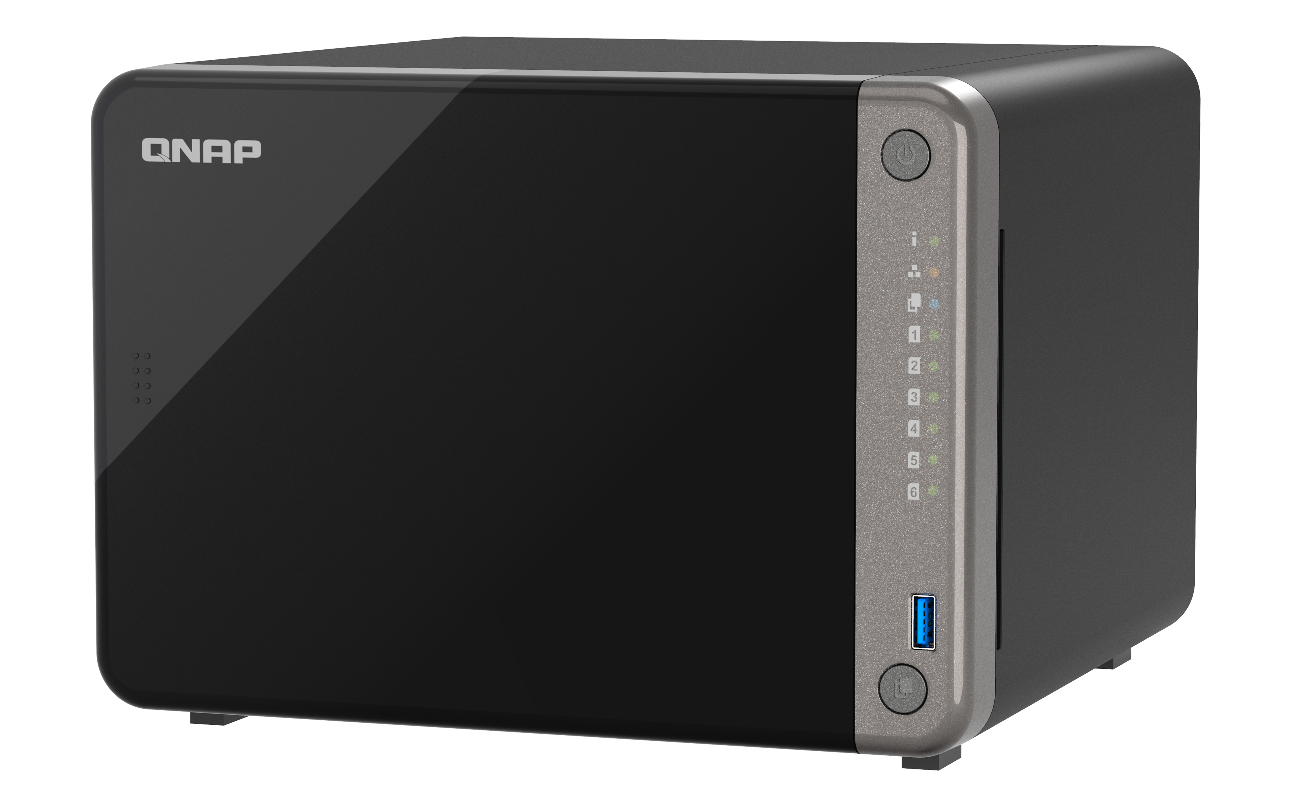 Thiết bị lưu trữ Nas QNAP, Model: TS-AI642-8G-Hàng chính hãng