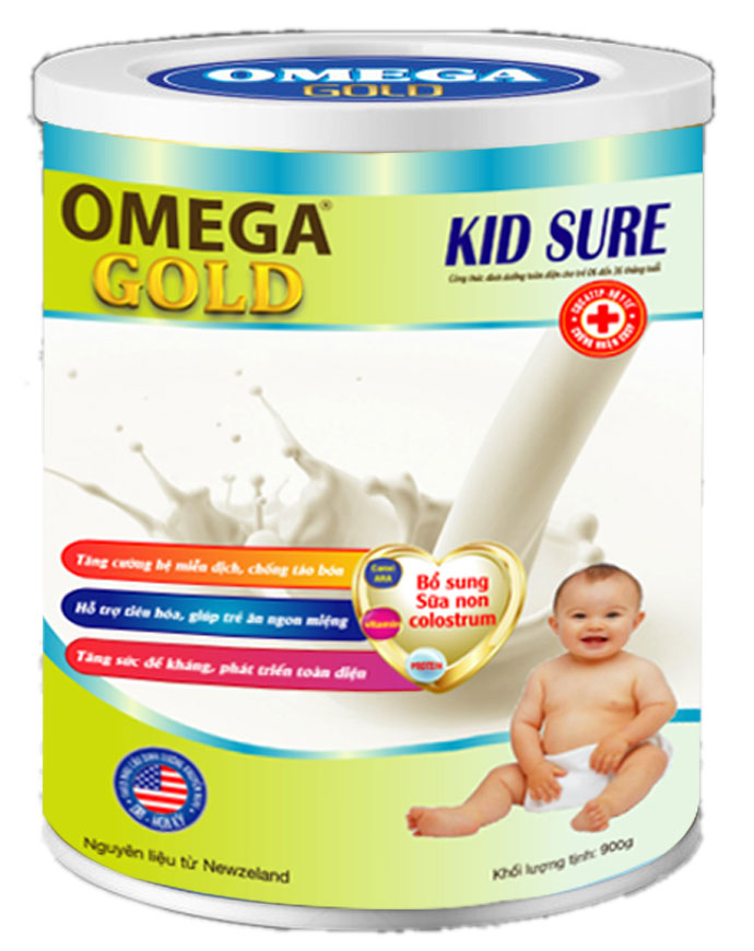 Sữa Bột OMEGA GOLD KID SURE