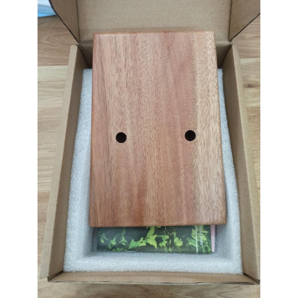 Đàn Kalimba 17 Phím Gỗ Mahogany Yael Y17AF - Hoa Táo