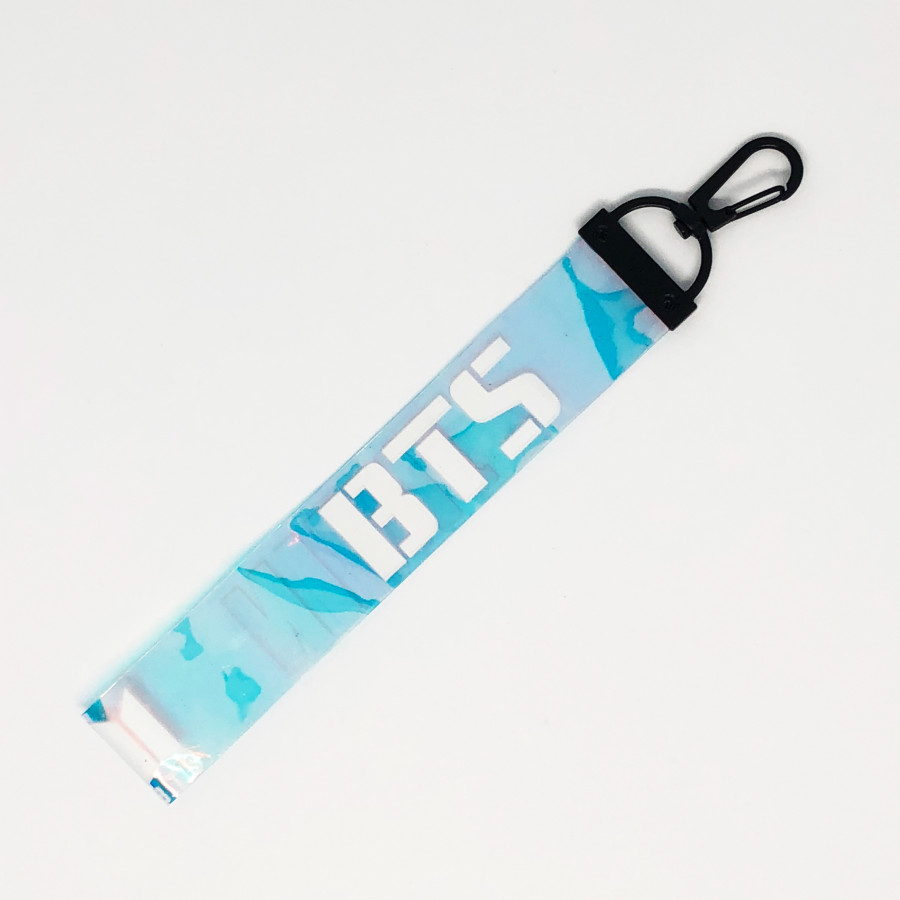 Móc Khóa Dây Strap Hologram BTS