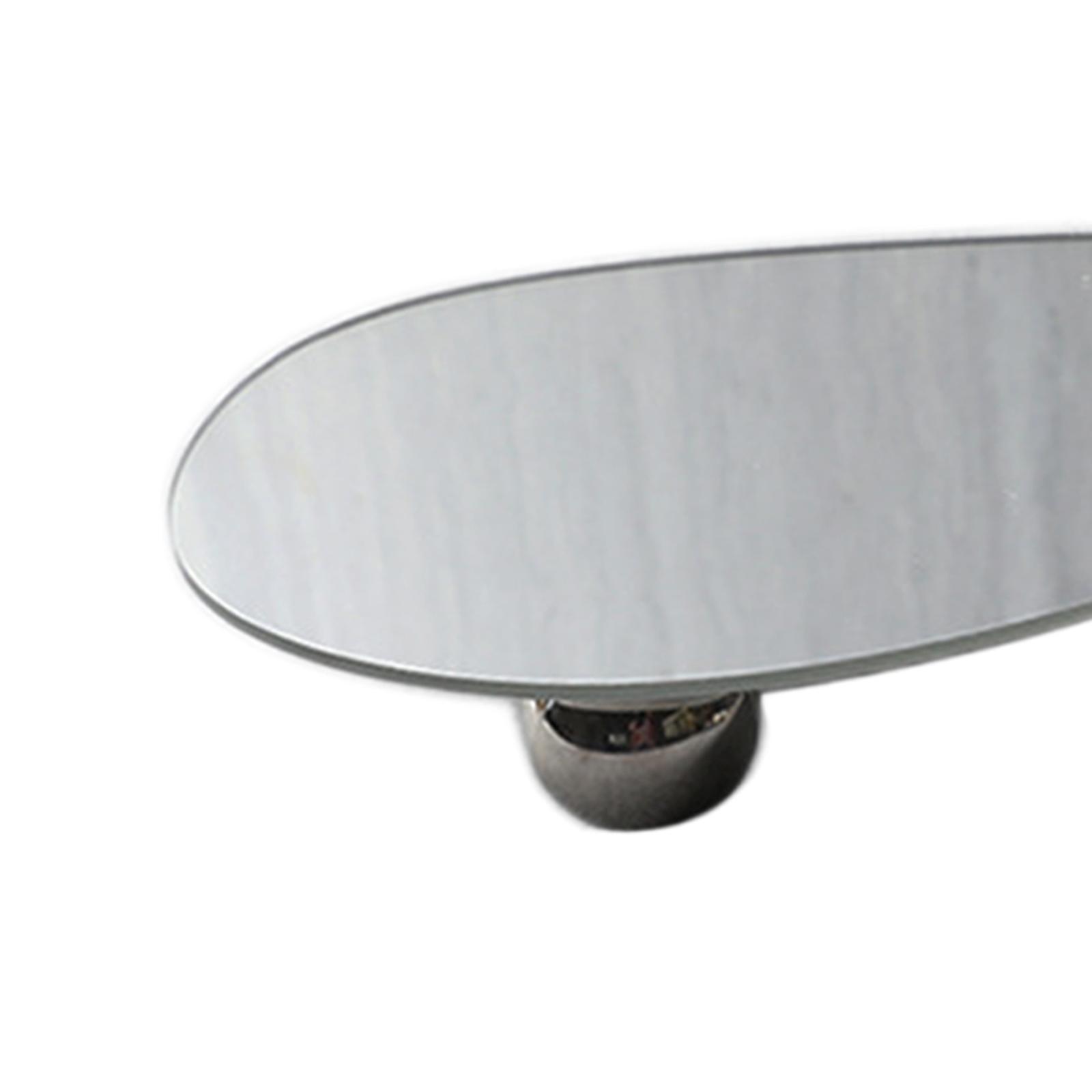 2x Mirror Tray Makeup Tray Cosmetic Storage Tray for Perfume