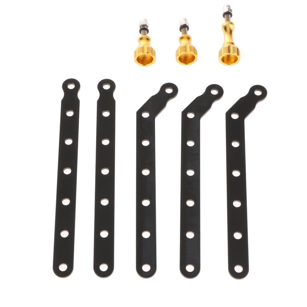 Aluminum Alloy Extension Arm Mount Rig Screw for    6/5/4/3/2/1 Gold