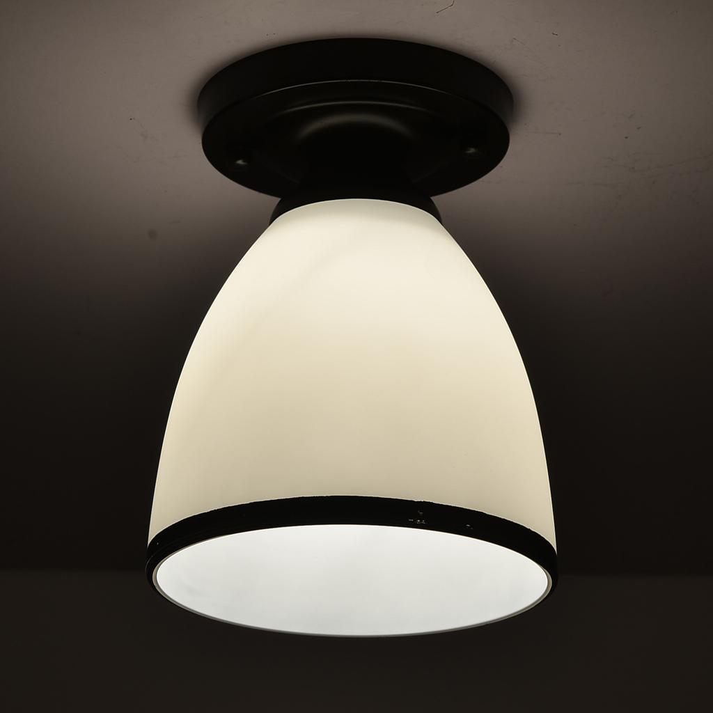 2pcs E27 White Glass Ceiling Fan Chandelier Wall Sconce Light Shade