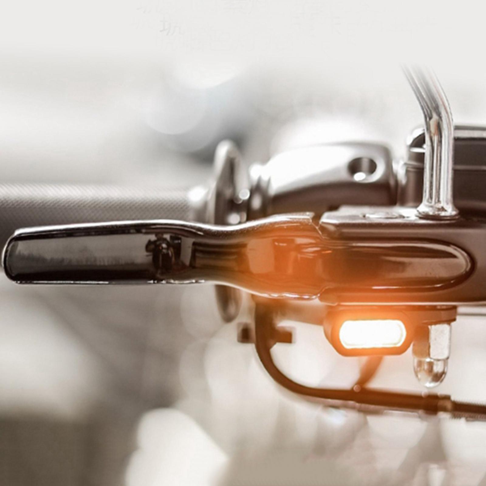 Motorcycle Front LED Mini Turn Signal Indicator Running Light Blinker Fit for Harley Softails  Sportsters,Good Replacement for Old or Broken One