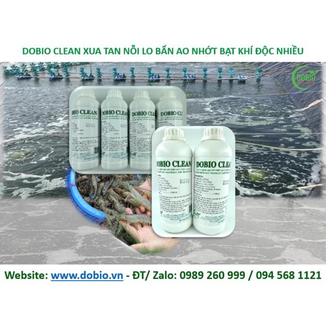 DOBIO CLEAN 1 LÍT ( Vi sinh chuyên gia xử lý ao bạt, nhớt bạt)