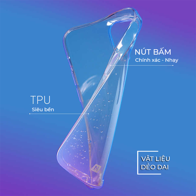 Ốp lưng Momax dành cho iPhone 12/ iPhone 12 Pro Kháng Khuẩn TPU dẻo Trong Suốt Yolk Case MCAP20MT - Hàng chính hãng