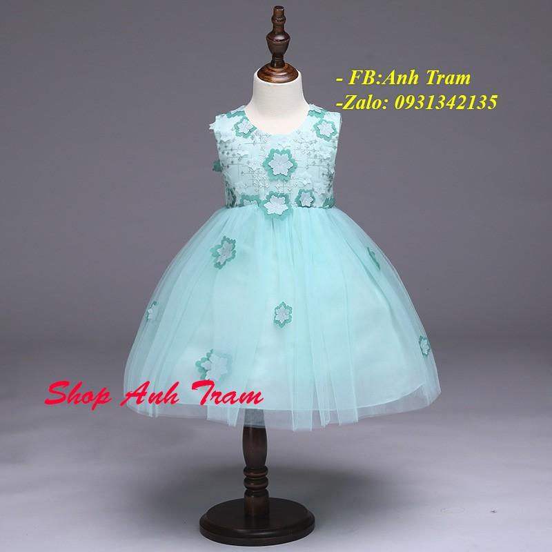 Đầm công chúa bé gái at007