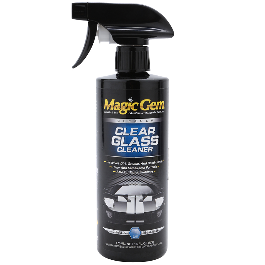 Chai Xịt Vệ Sinh Kính Clear Glass Cleaner Magic Gem G6416 (473ml)