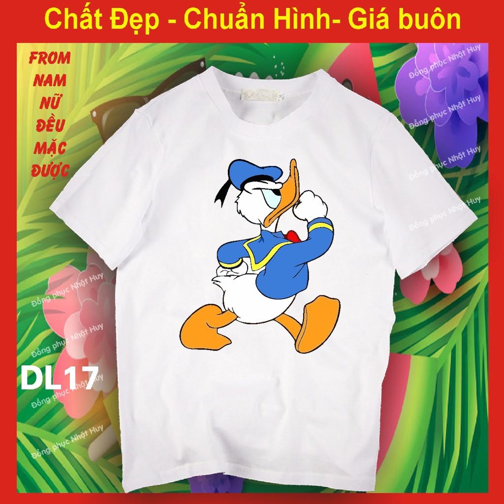 Áo thun vịt Donald DL16 phông , chất đẹp,đổi trả,