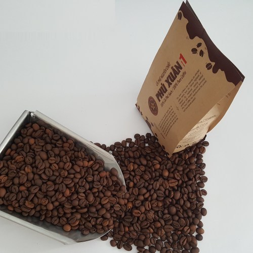 Cà Phê hạt Phú Xuân 500g