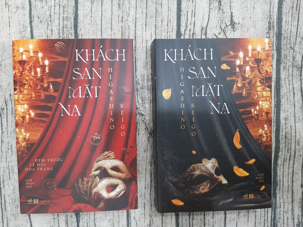 Combo 2 cuốn Khách sạn mặt nạ