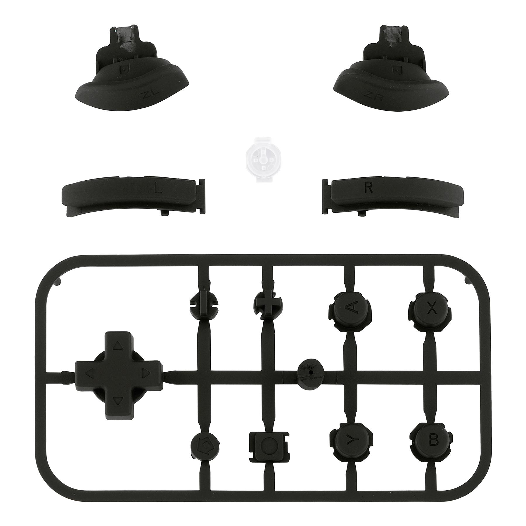 Thay thế tùy chỉnh extremeRate Phím Home ABXY Dpad L R ZL ZR Bộ kích hoạt đầy đủ các nút Bộ dụng cụ sửa chữa với các công cụ cho NS Switch Lite Màu sắc: Xanh tắc kè hoa