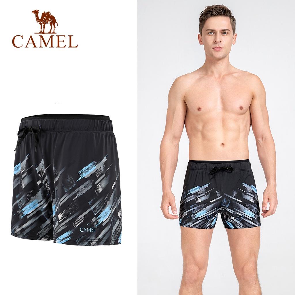 Quần short boxer CAMEL co giãn dùng đi bơi siêu nhẹ dành cho nam