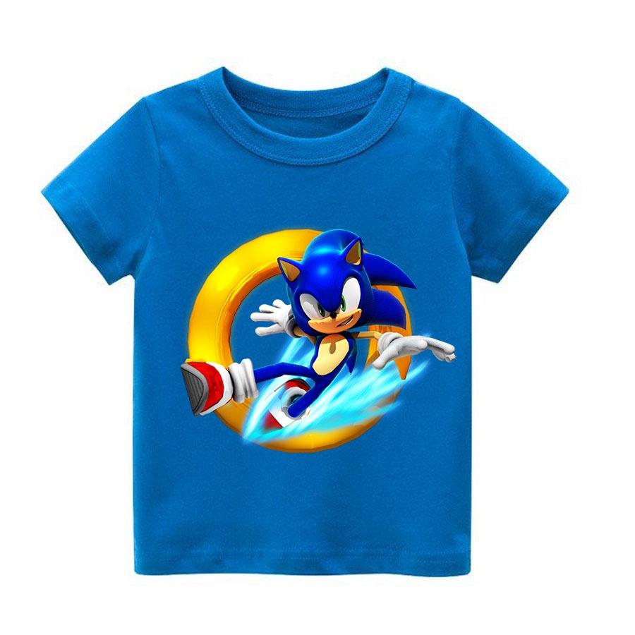 Áo thun trẻ em Sonic 5 Có size người lớn, King Cotton
