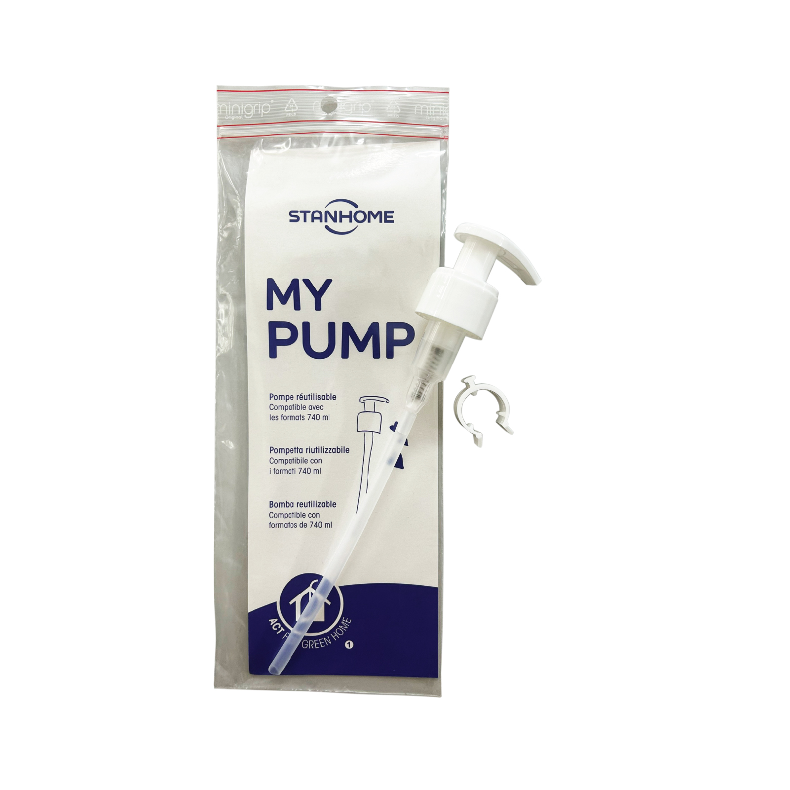 Vòi My Pump Dùng Để Lắp Vào Chai Sữa Tắm/Dầu Gội Dung Tích 740ml STANHOME