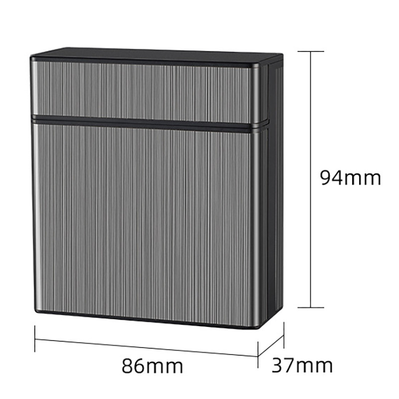 Hộp Đựng Thuốc 40 Điếu Vân Xước Nhiều Màu