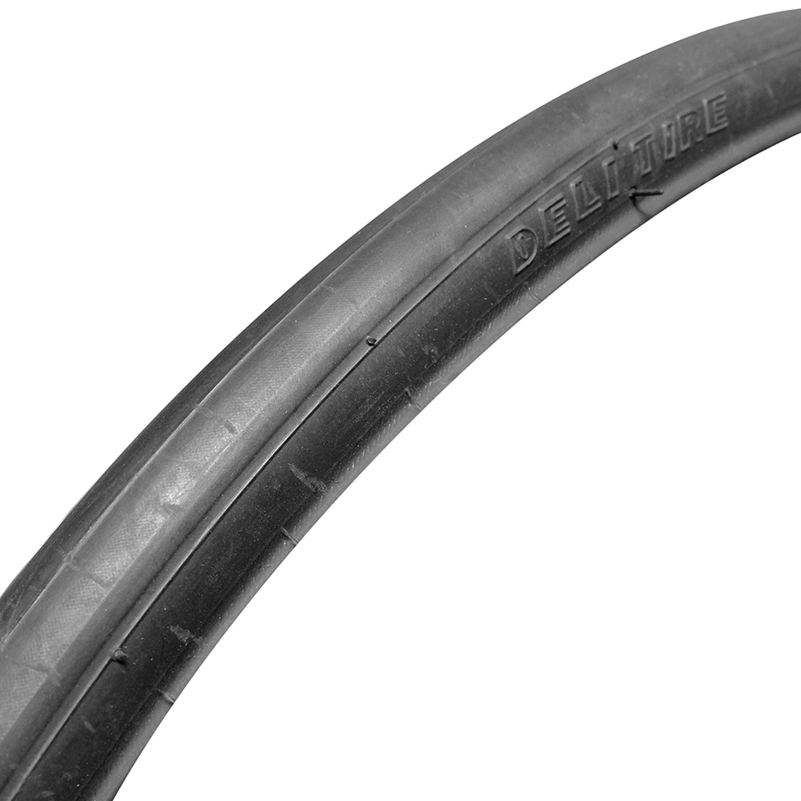 Cặp 2 cái vỏ xe đạp 700x23C - SA-205 DELI-TIRE (vỏ trơn, không gai, hông màu)