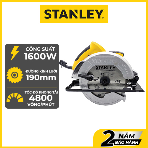 Máy cưa cầm tay 1600W- 190mm Stanley SC16-B1