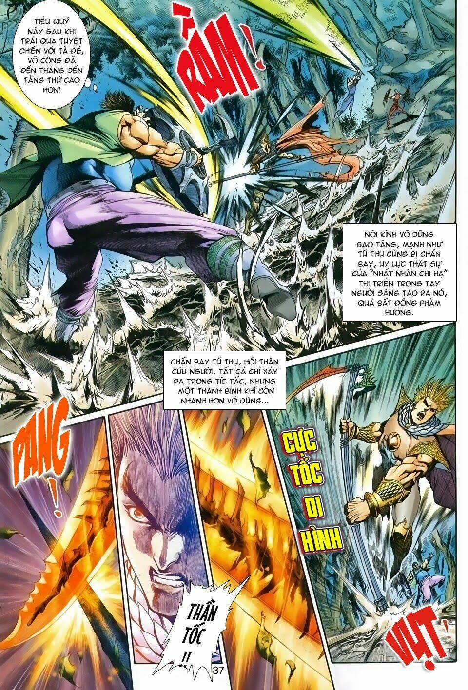 thần binh tiền truyện 1 - đỉnh phong tuyệt chiến chapter 1 34