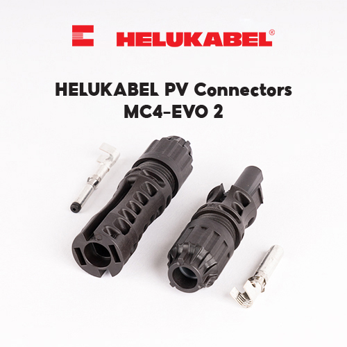 Đầu kết nối cáp DC HELUKABEL PV Connectors MC4-EVO 2 (1 cặp Male &amp; Female/ bộ)