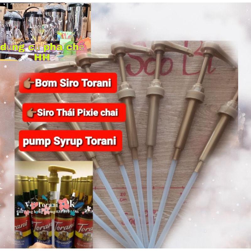 Vòi Bơm Siro các loại Torani và Siro Thái Pixie (Pump Syrup Torani ) chuyên dụng cụ pha chế trà sữa