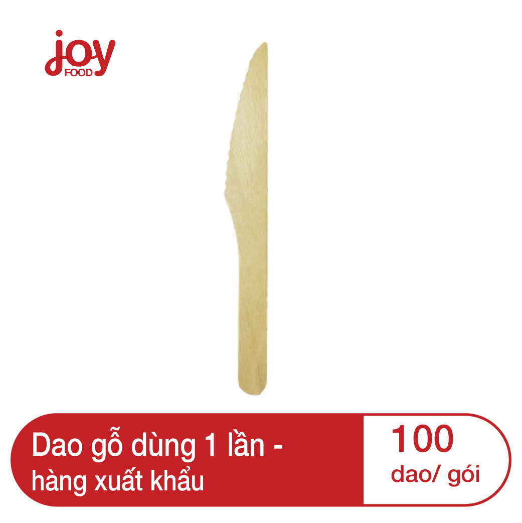 Combo 100 dao gỗ dùng 1 lần - hàng xuất khẩu