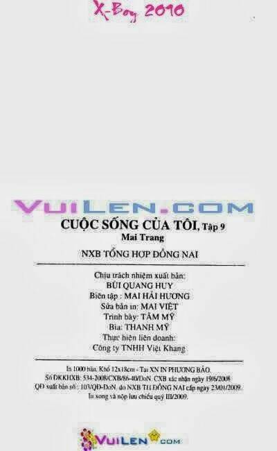 cuộc sống của tôi chapter 9 168