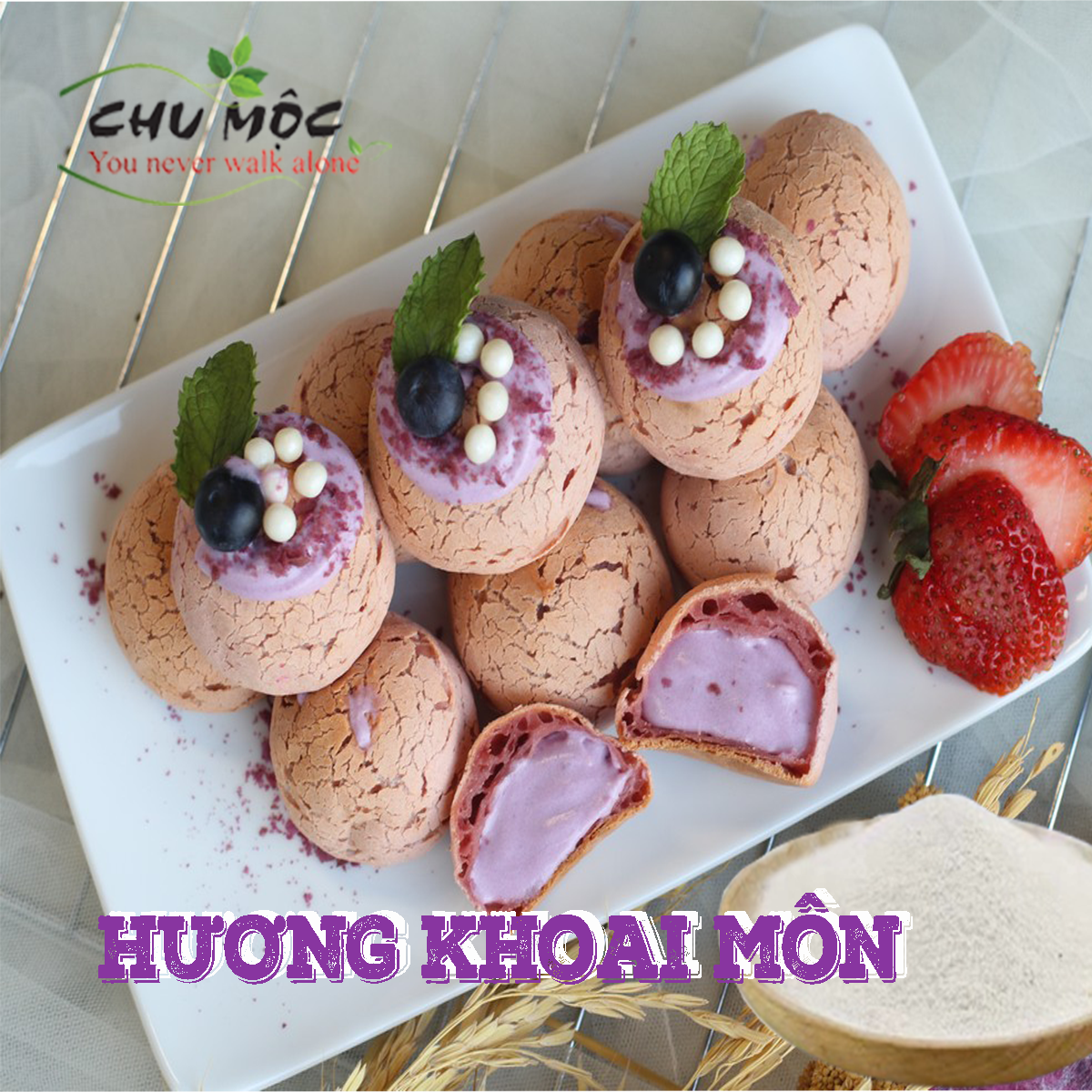 Hương khoai môn - Taro Flavor dạng bột (chiết lẻ từ bao 25kg)