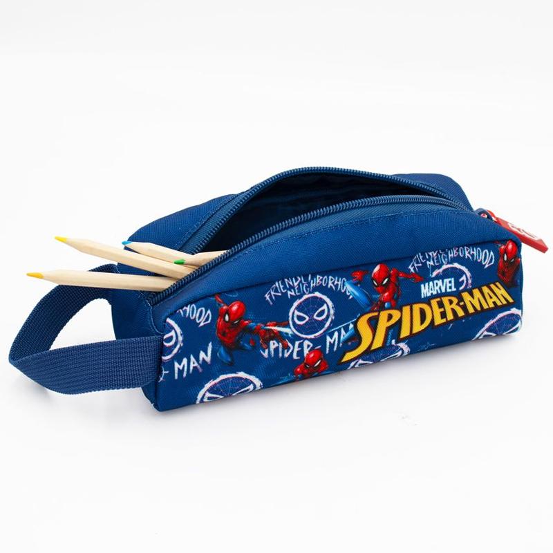 Bóp Viết Vải Classic Người Nhện Spider-Man - Clever Hippo HLS0103/BLUE