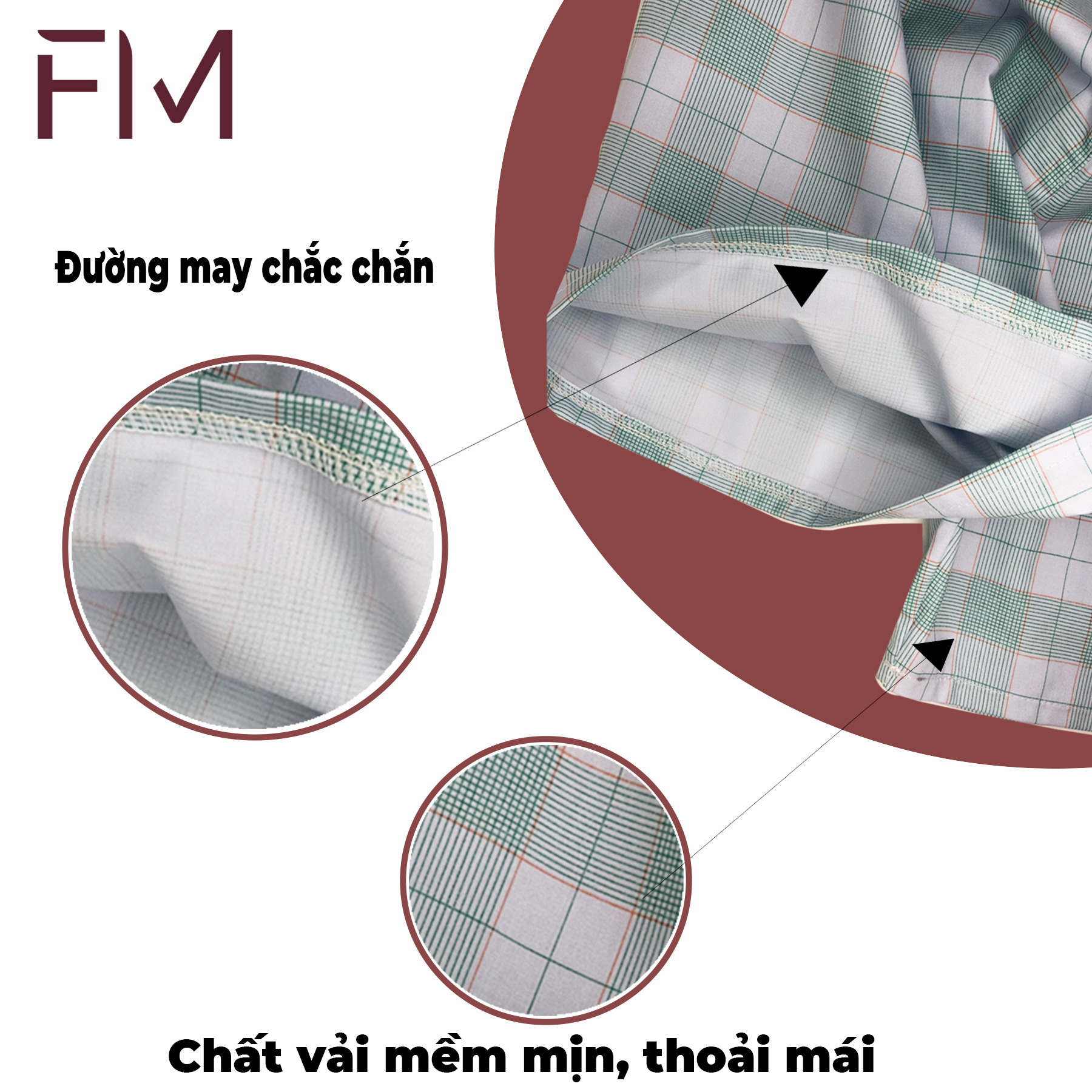 Bộ 4 quần đùi nam, quần short mặc nhà kate caro nhiều màu , mềm mịn  - FORMEN SHOP- FMTT002