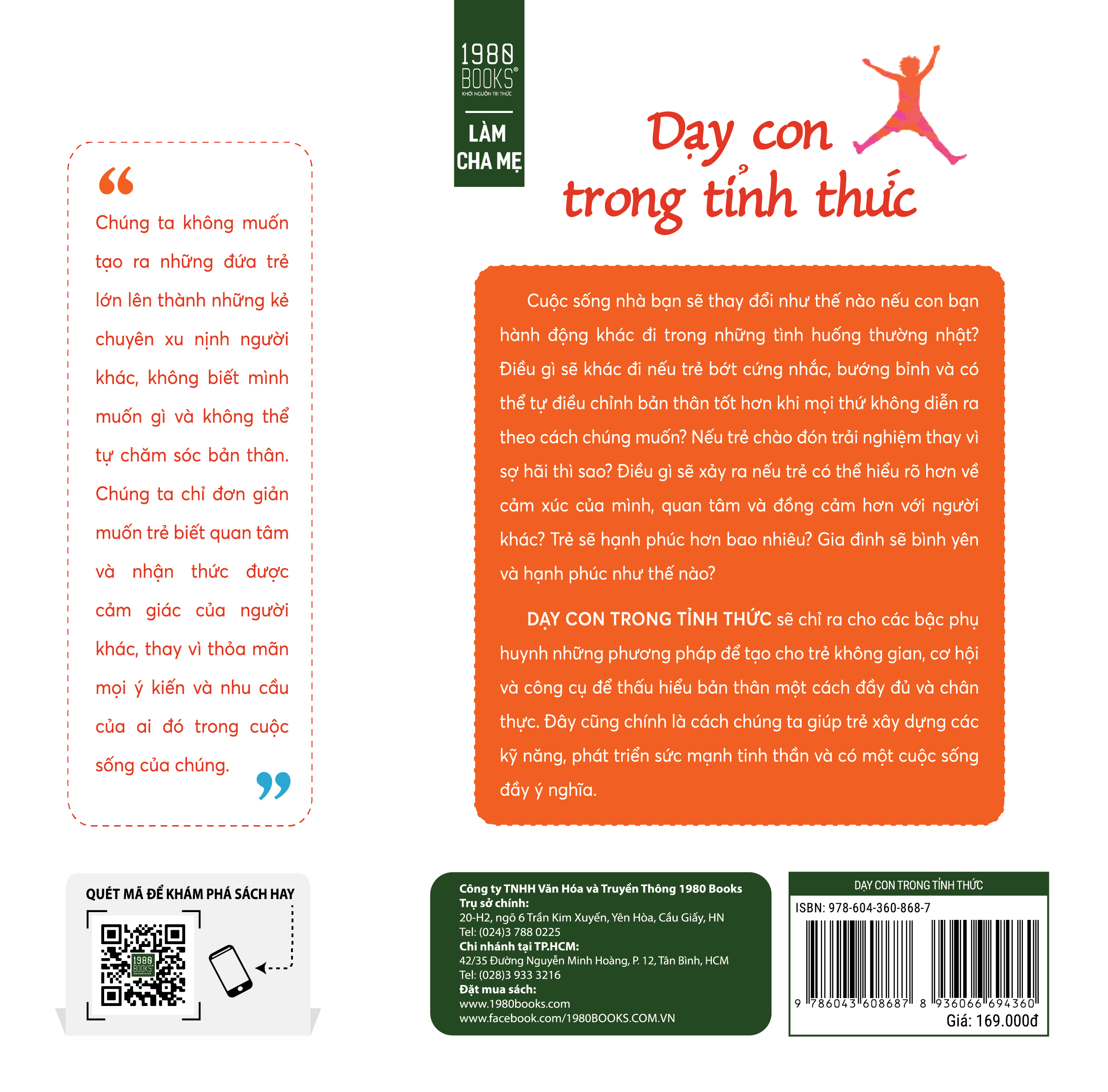 Sách - Dạy Con Trong Tỉnh Thức - Daniel J Siegel, Tina Payne Bryson