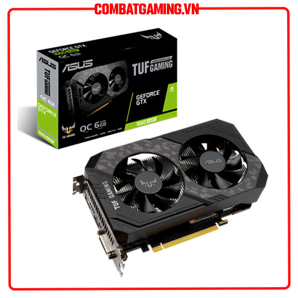 Card Màn Hình Asus Tuf Gaming GTX 1660 Super OC 6GB GDDR6 - Hàng Chính Hãng