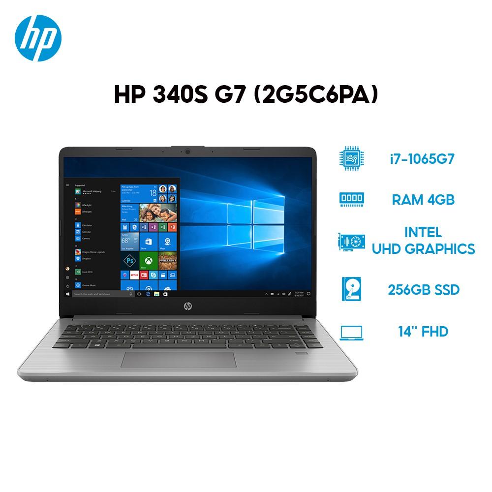 Laptop HP 340s G7 2G5C6PA i7-1065G7 | 4GB | 256GB | 14'' FHD | Win 10 Hàng Chính Hãng