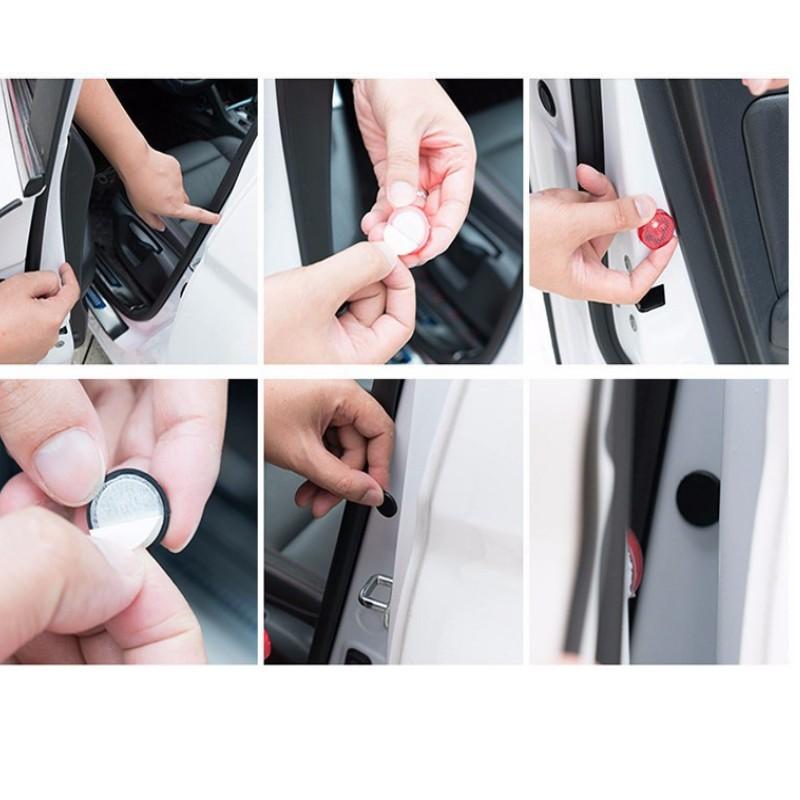 Đèn LED đỏ cảnh báo an toàn cho bạn và người đi đường khi mở cửa xe ô tô 667
