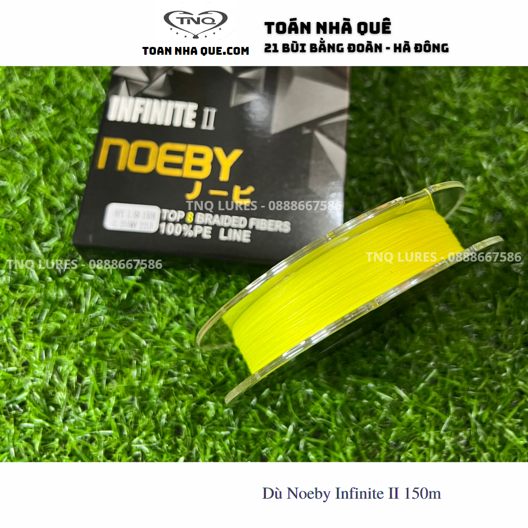 Dù câu lure Noeby Infinite II 150m đủ size 