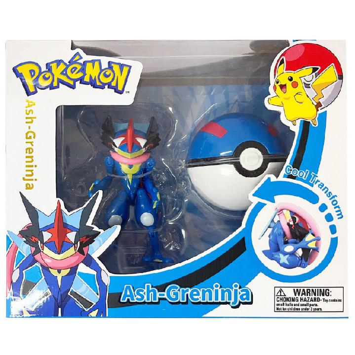 Đồ Chơi Bóng Pokemon Biến Hình - Ếch Ninja Greninja - Pokemon Toys ZC8918E