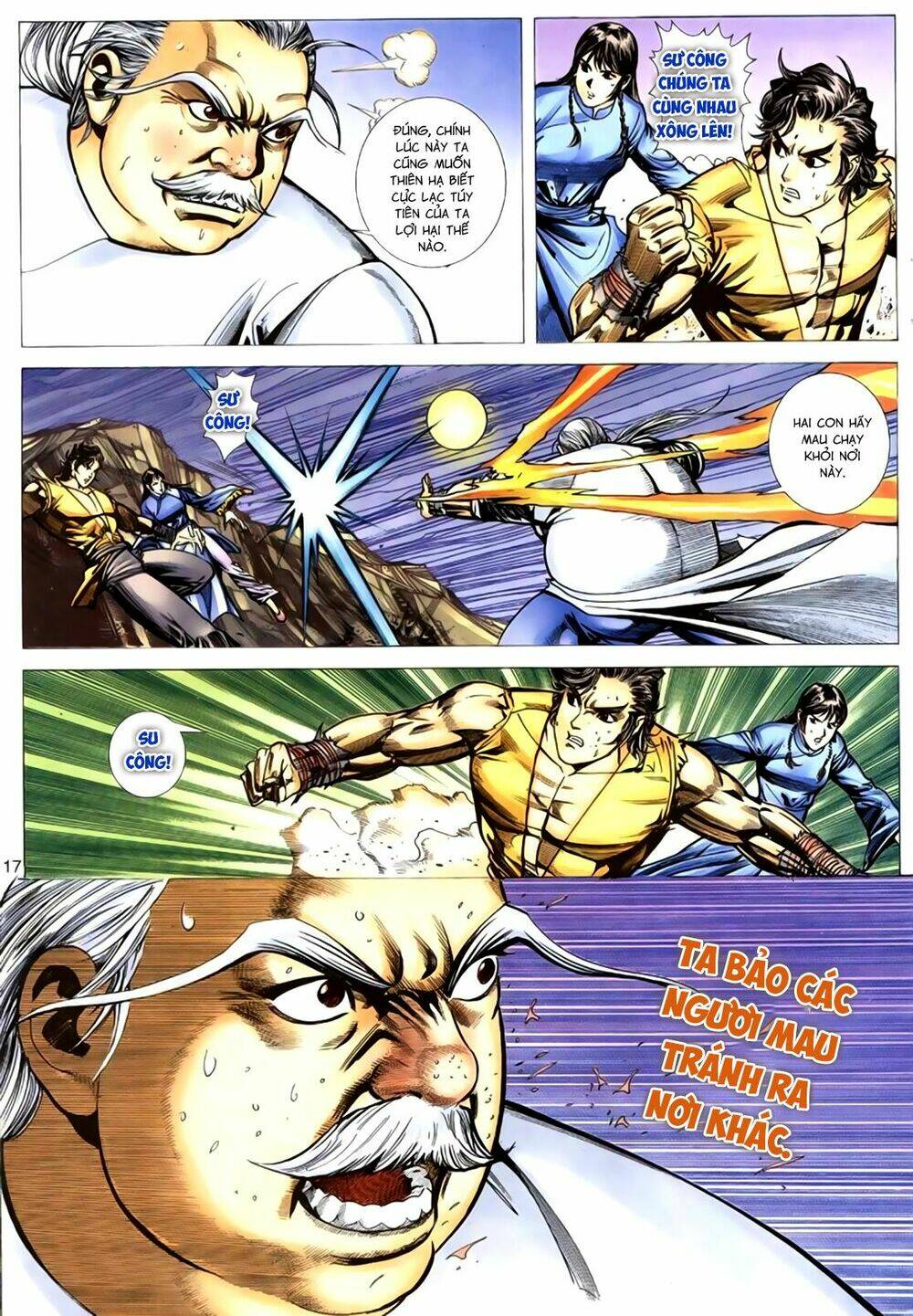 túy quyền tiền truyện chapter 16 17