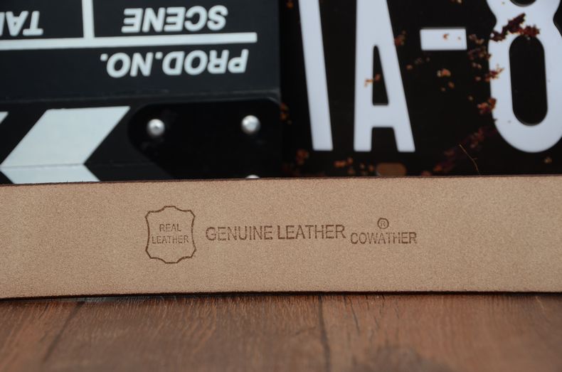 Thắt Lưng Da Bò Chính hãng COWATHER XF010 Đen