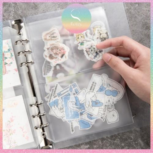 HOTIS White Binder - Bìa còng A6/ A5/ B5/ A4 (Không kèm giấy