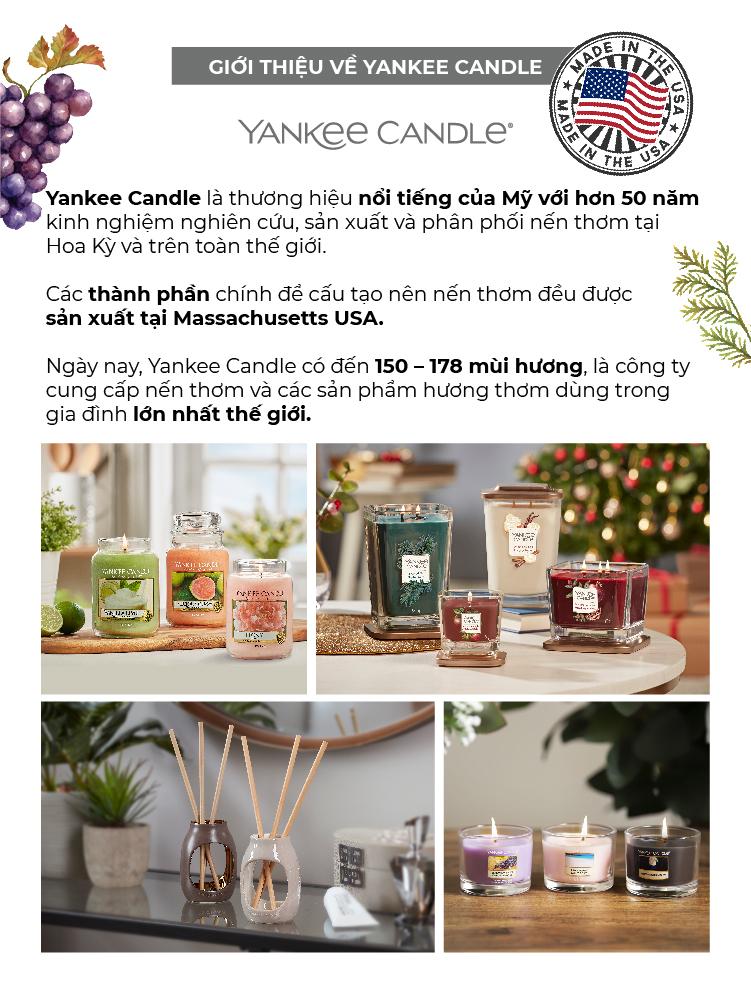 Nến ly mini Yankee Candle (37g) - Smoked Vanilla &amp; Cashmere