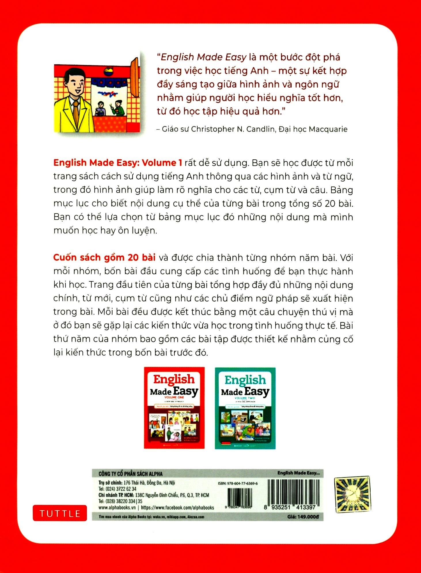 English Made Easy: Volume One